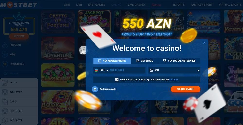 Mostbet Casino site